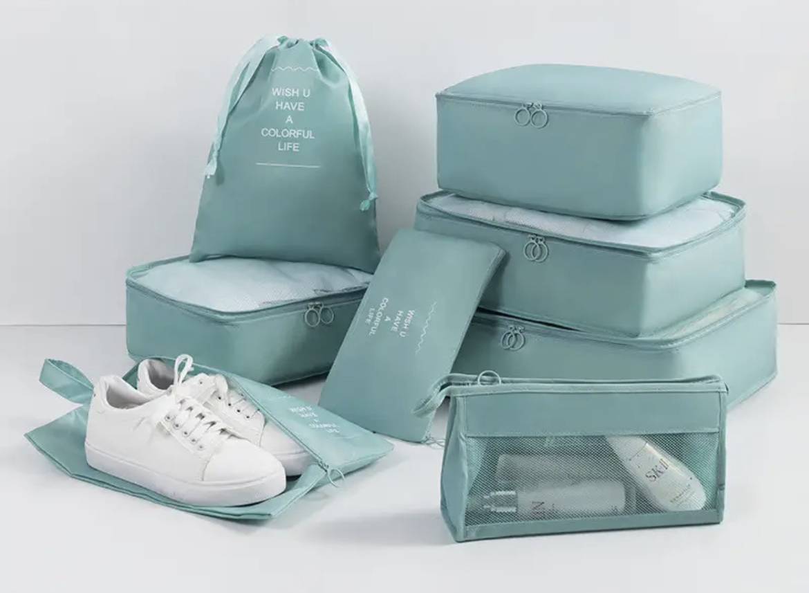 Vista 5 de BOLSAS VIAJE X8 PIEZAS ORGANIZADORA